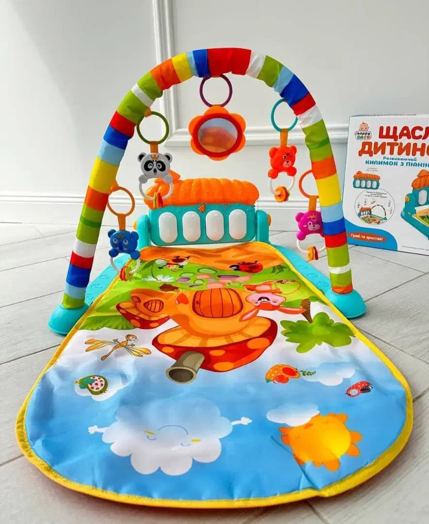 تشک بازی نوزاد موزیکال سیسمونی خارجی نو وآکبند|اسباب و اثاث بچه|تبریز, |دیوار