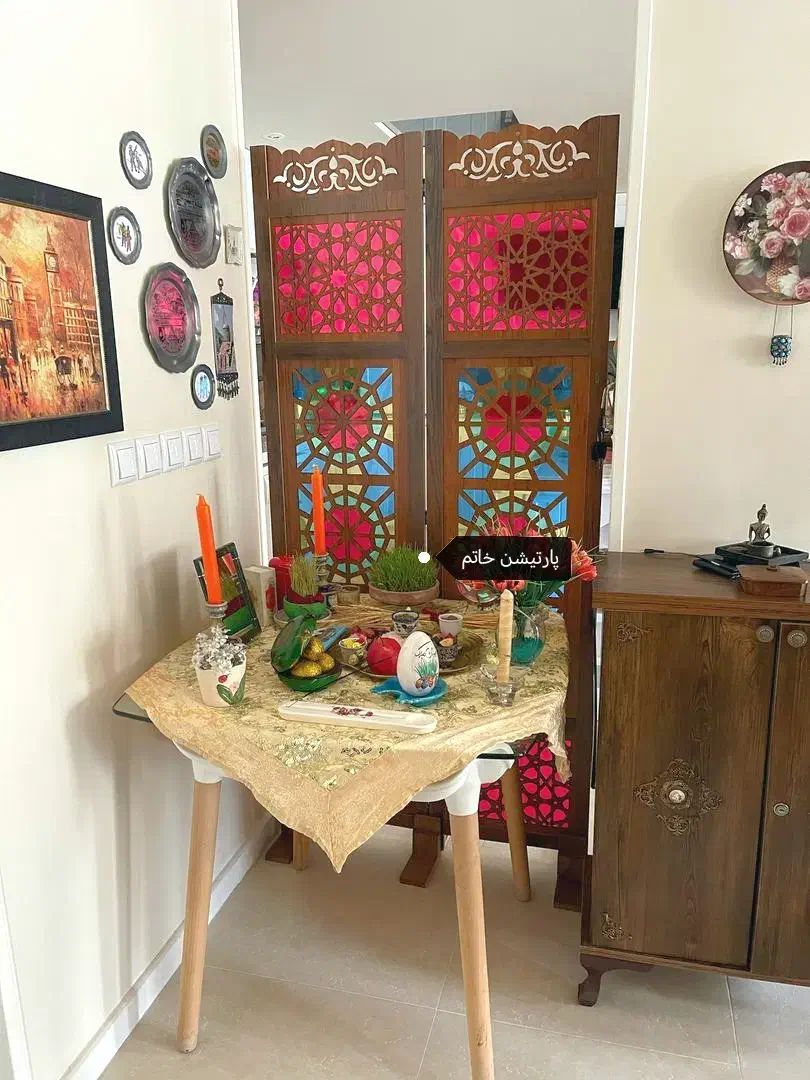 پاراوان جدا کننده پارتیشن سنتی|صنایع دستی و سایر لوازم تزئینی|مشهد, شهرک رازی (شهرک غرب)|دیوار