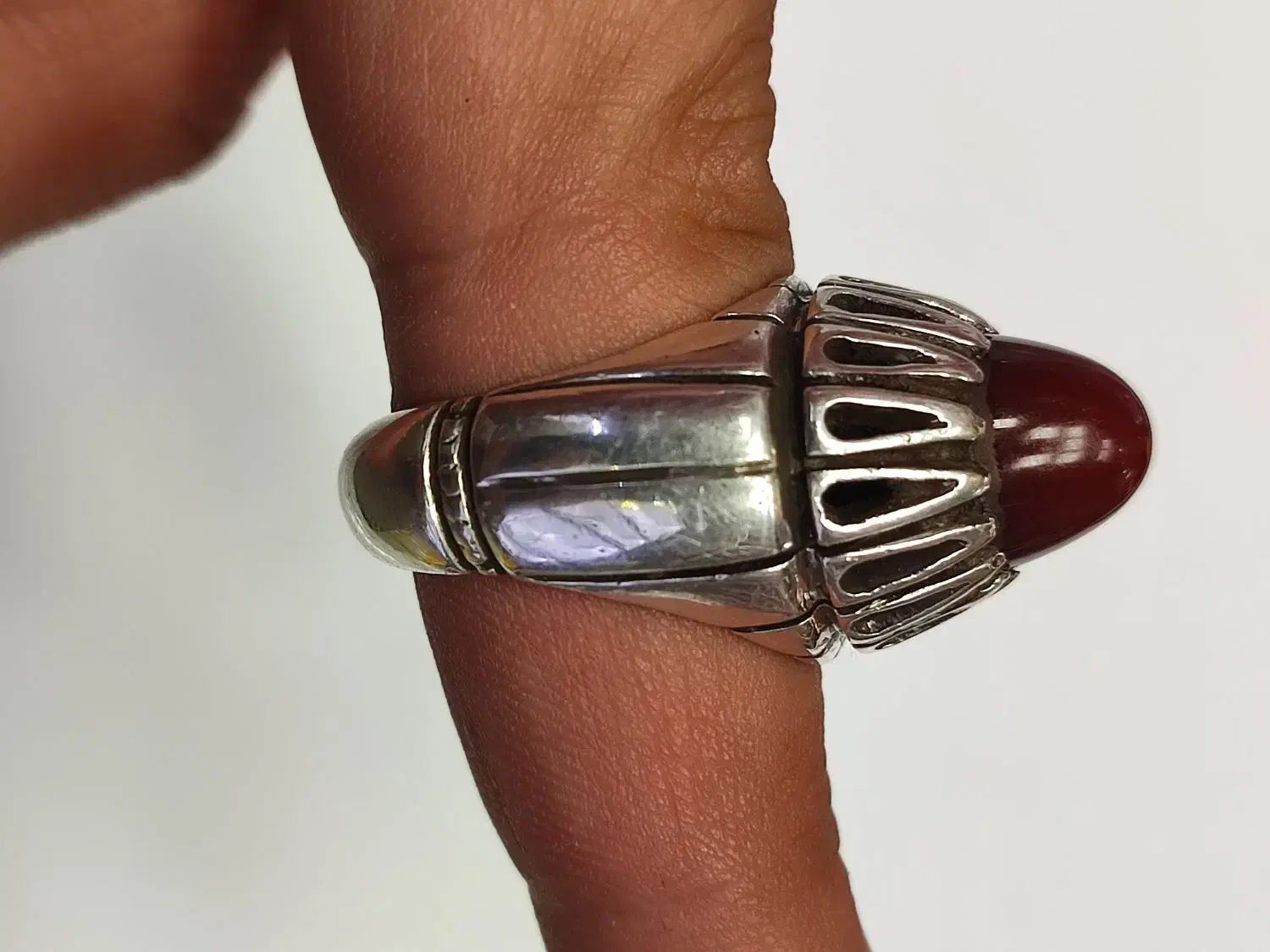 دو عدد عکس انگشتر جهت فروش با سنگ عقیق|جواهرات|تبریز, |دیوار