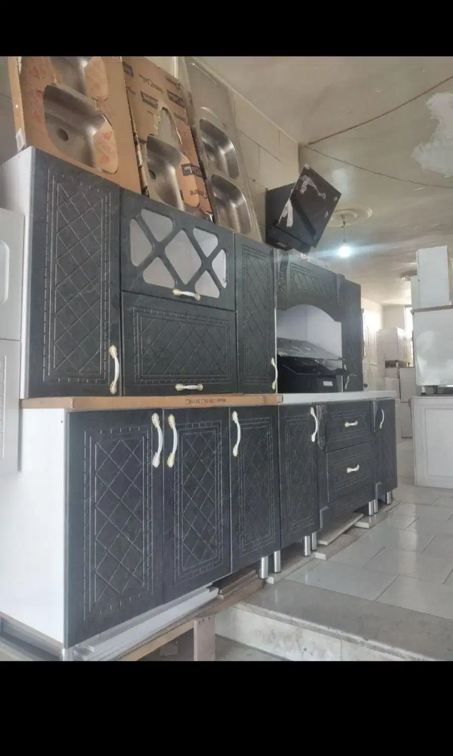 کابینت بکنده کد 86325817561554|مصالح و تجهیزات ساختمان|لولمان, |دیوار