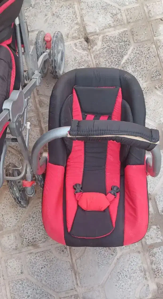 کلاسکه وکریر درحدنو مارک چیکو|کالسکه و لوازم جانبی|مبارکه, |دیوار