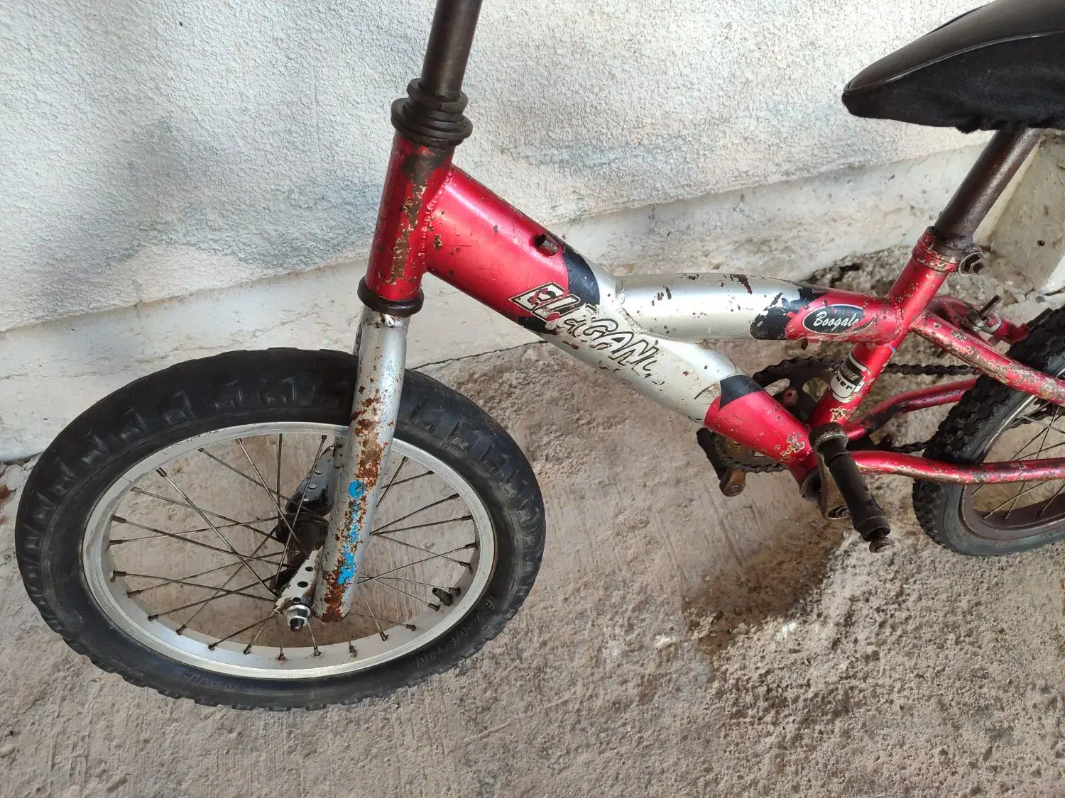 دوچرخه 16 بدنه محکم|دوچرخه، اسکیت، اسکوتر|آبدانان, |دیوار