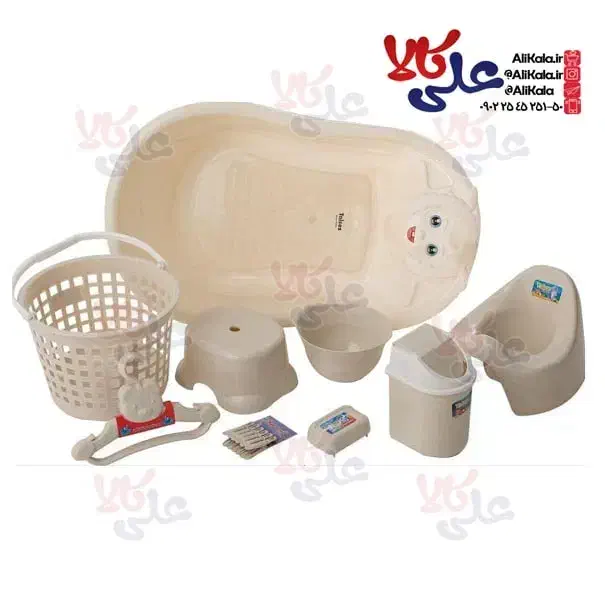 سرویس پلاستیک سیسمونی نوزاد|اسباب و اثاث بچه|گلپایگان, |دیوار