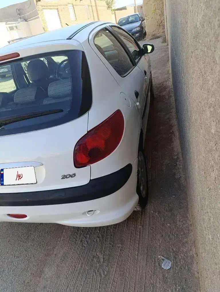 206مدل 88بدون رنگ|خودرو سواری و وانت|آباده, |دیوار