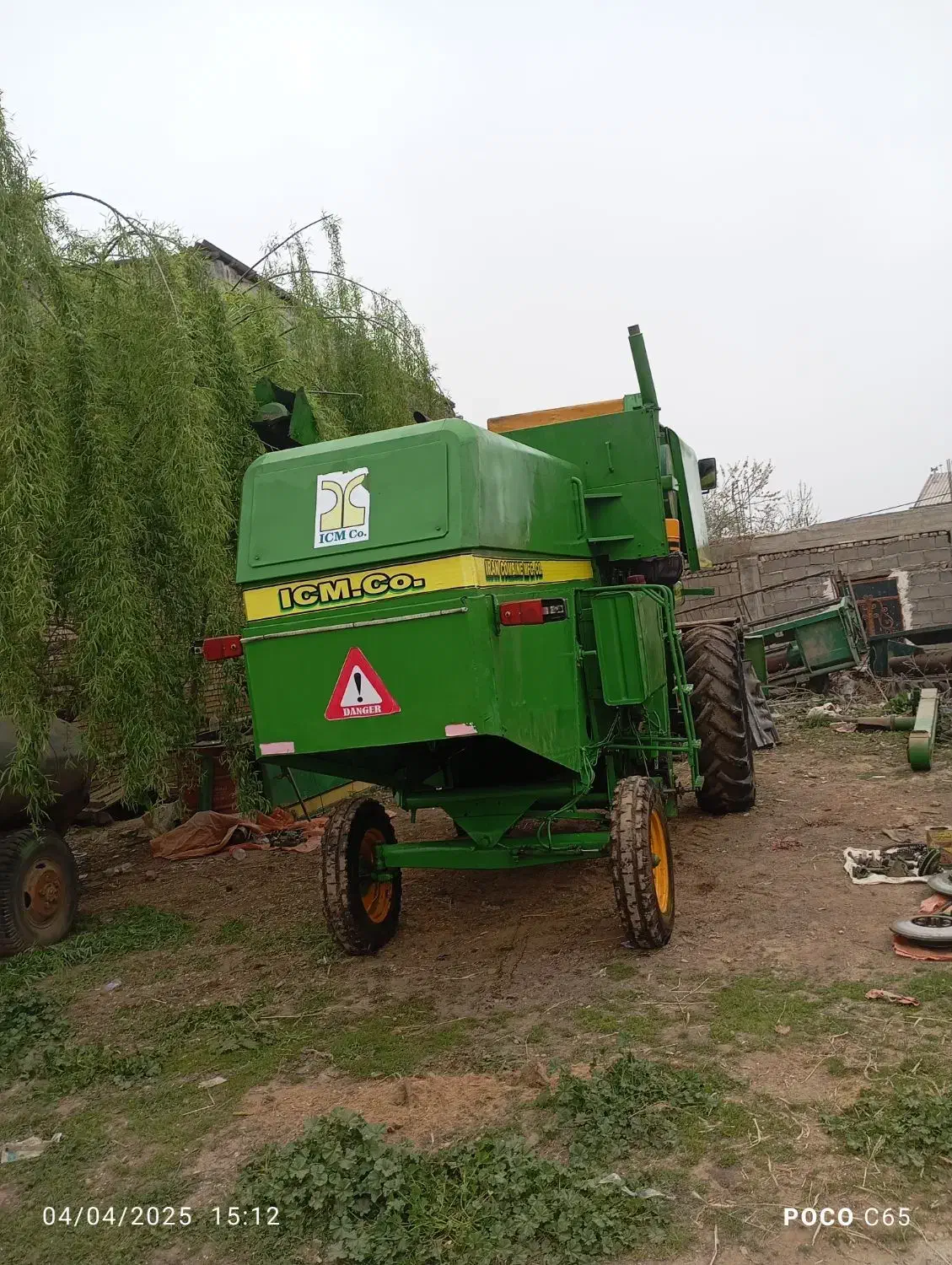 کمباین جاندیر مدل 68پمپ برقی|خودرو سنگین|مینودشت, |دیوار