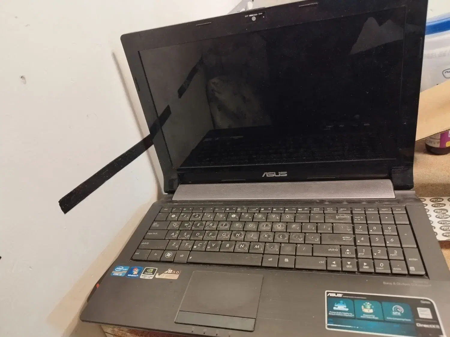 لبتاب ایسوس N53S|رایانه همراه|ایلام, |دیوار