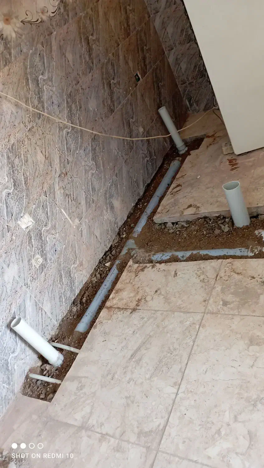لوله کشی آب و فاضلاب و نصب شیرآلات|خدمات پیشه و مهارت|آبادان, |دیوار
