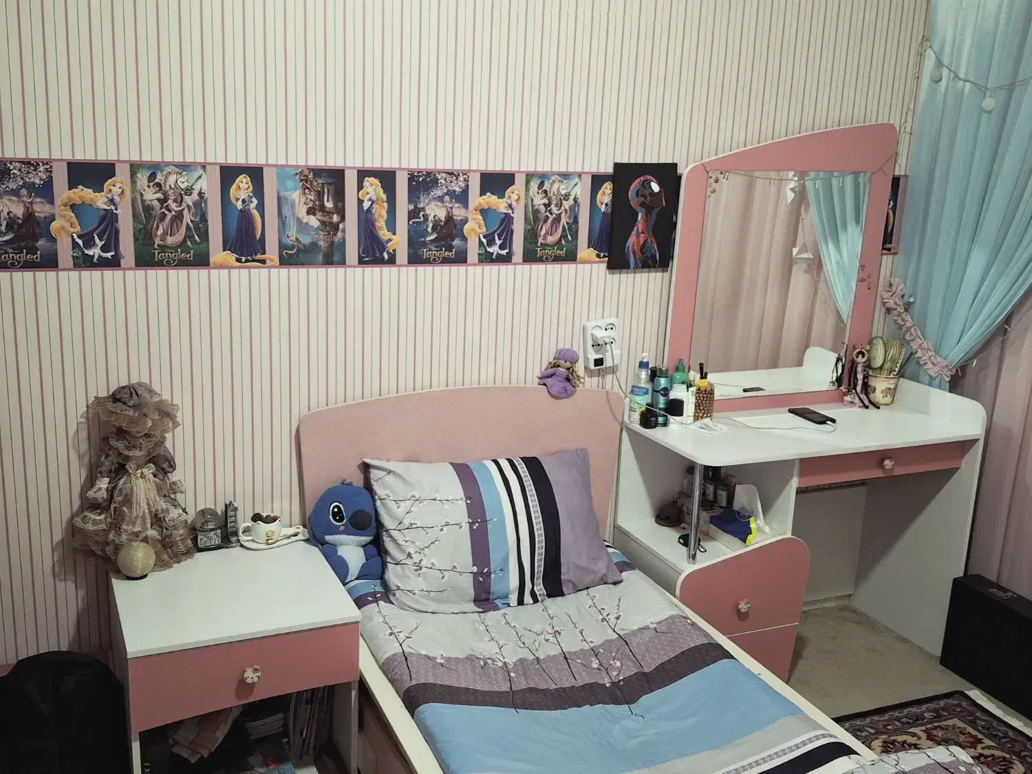 سرویس کودک و نوجوان|تخت و سرویس خواب|سبزوار, کاشفی شمالی (دادگستری)|دیوار