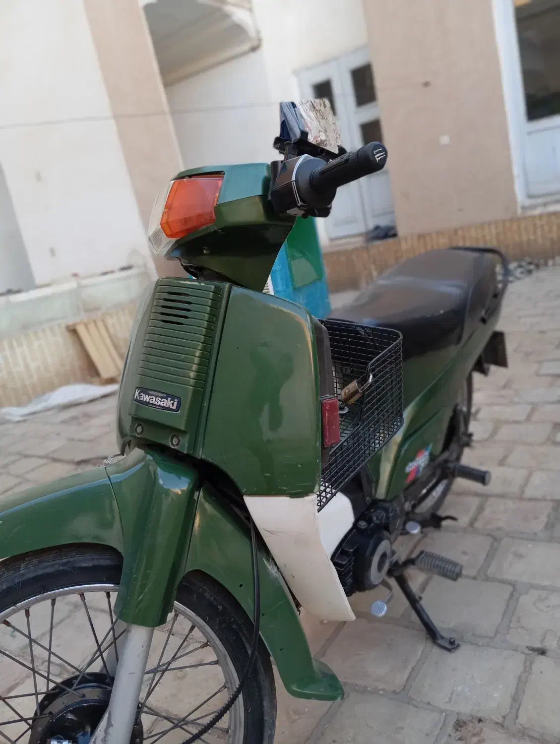 موتور axm 100 کاوازاکی بی کلاچ|موتورسیکلت|یزد, |دیوار