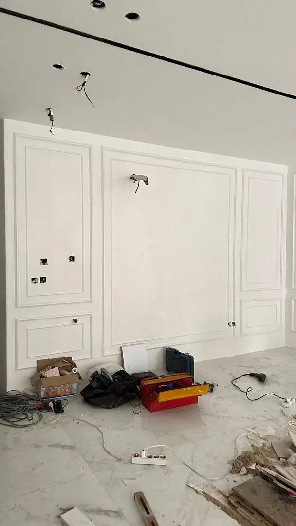 قاب بندی دیوار قرنیز پی وی سی پلی اورتان|مصالح و تجهیزات ساختمان|رشت, دیلمان|دیوار