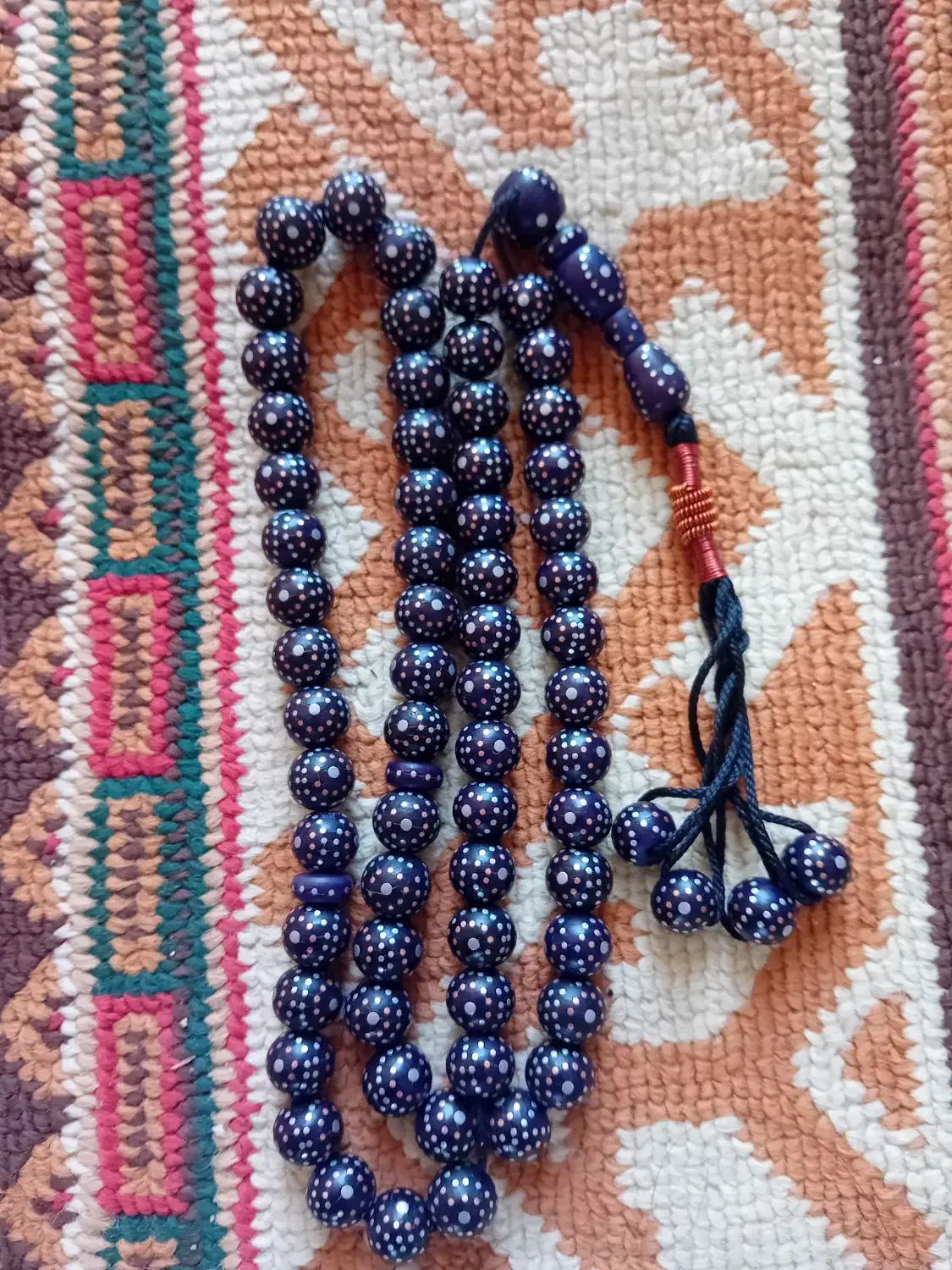 تسبیح نقره کوب تسبیح ناجیل|کلکسیون و سرگرمی|کرمانشاه, |دیوار