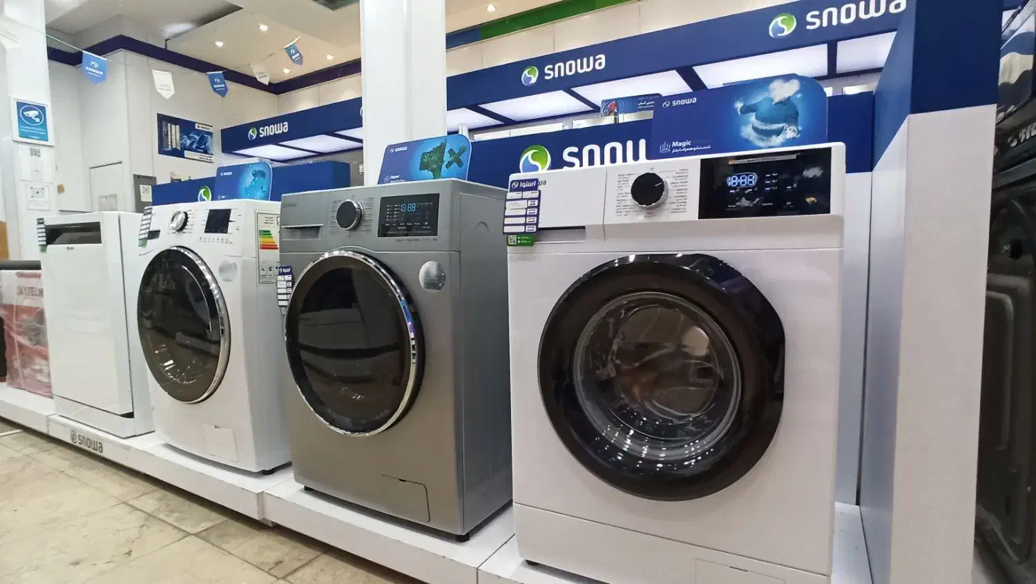 فروش ویژه لباسشویی اسنوا و دوو با اقساط|ماشین لباسشویی و خشک‌کن لباس|مشهد, هنرور|دیوار
