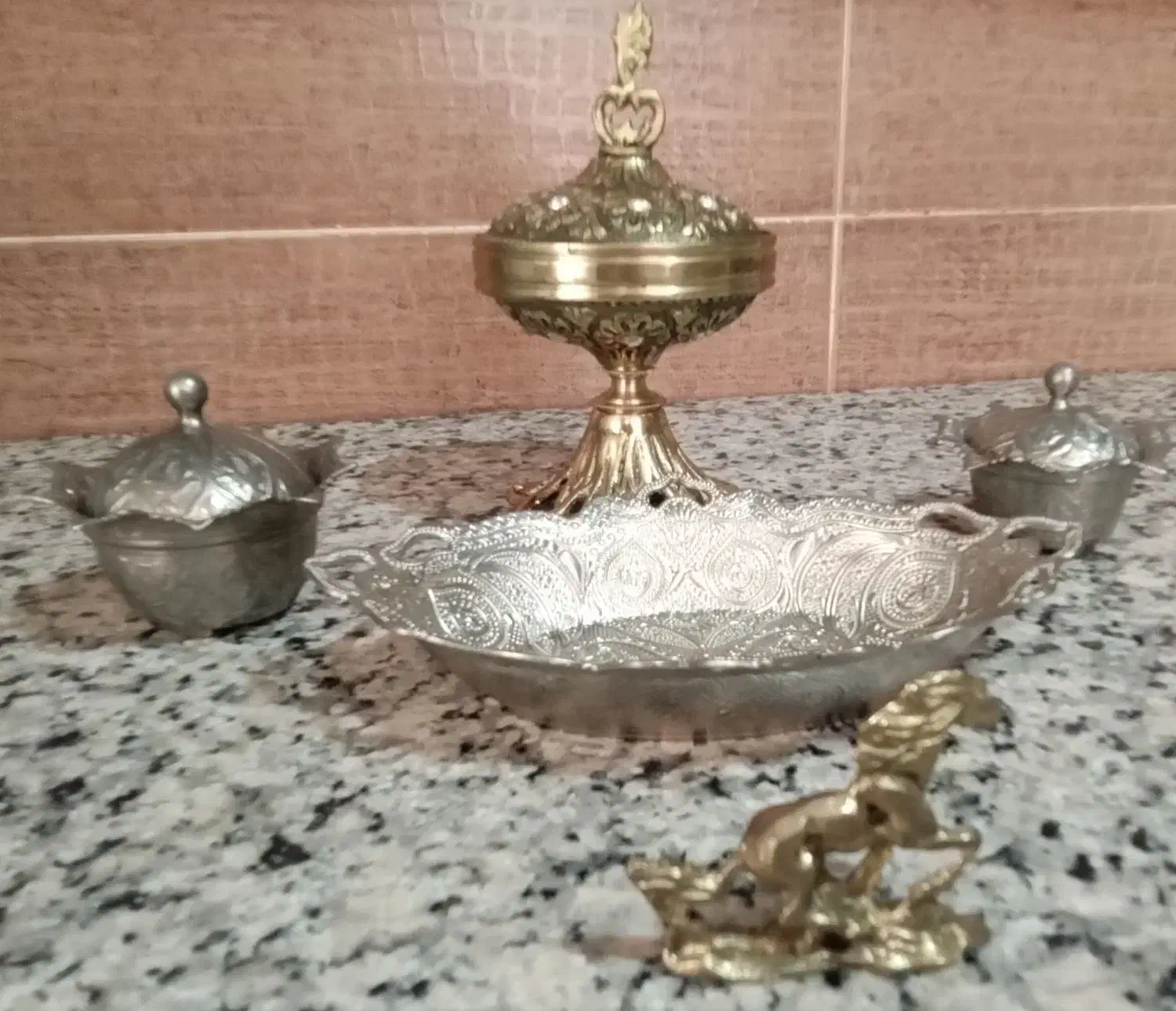 قابلمه زودپز قندون برنز|ظروف پختوپز|اراک, |دیوار