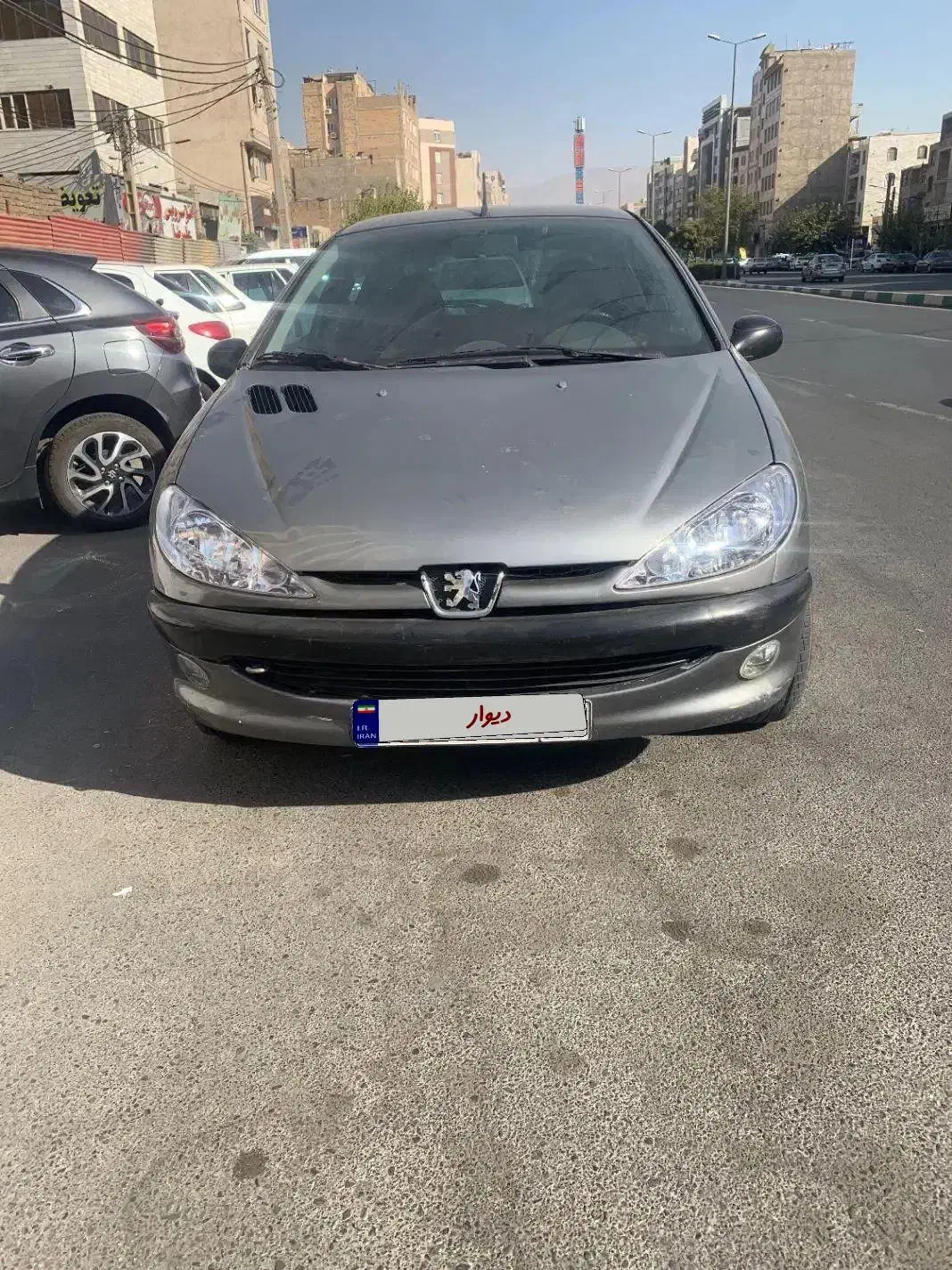 ۲۰۶ مدل ۸۲ دو لکه رنگ|خودرو سواری و وانت|کرج, گلشهر|دیوار