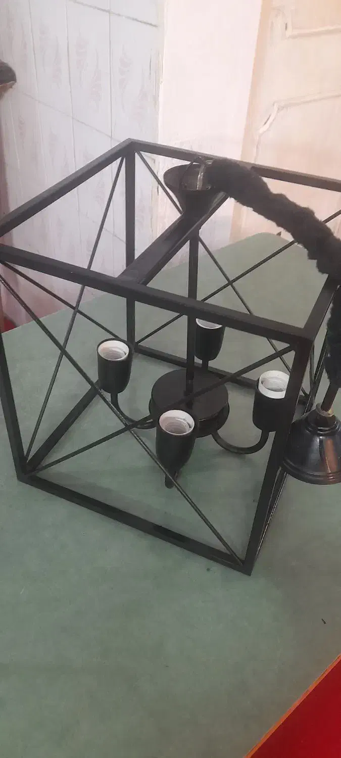 لوستر فانتزی مدرن|لوستر و چراغ آویز|گلستان (تهران), |دیوار