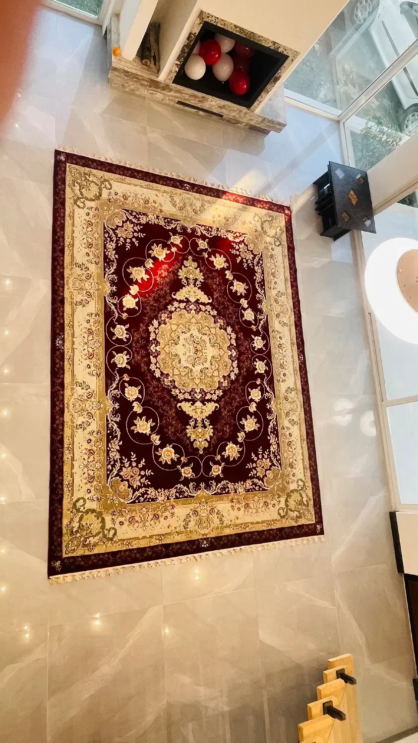 فرش|فرش|چمستان, |دیوار