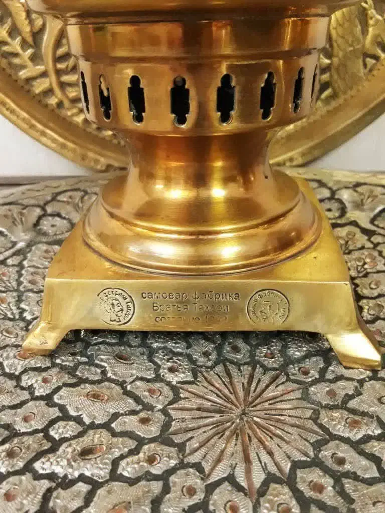 سماور زغالی با مهر روس|سماور، چای‌ساز، قهوه‌ساز|تهران, آهنگ|دیوار