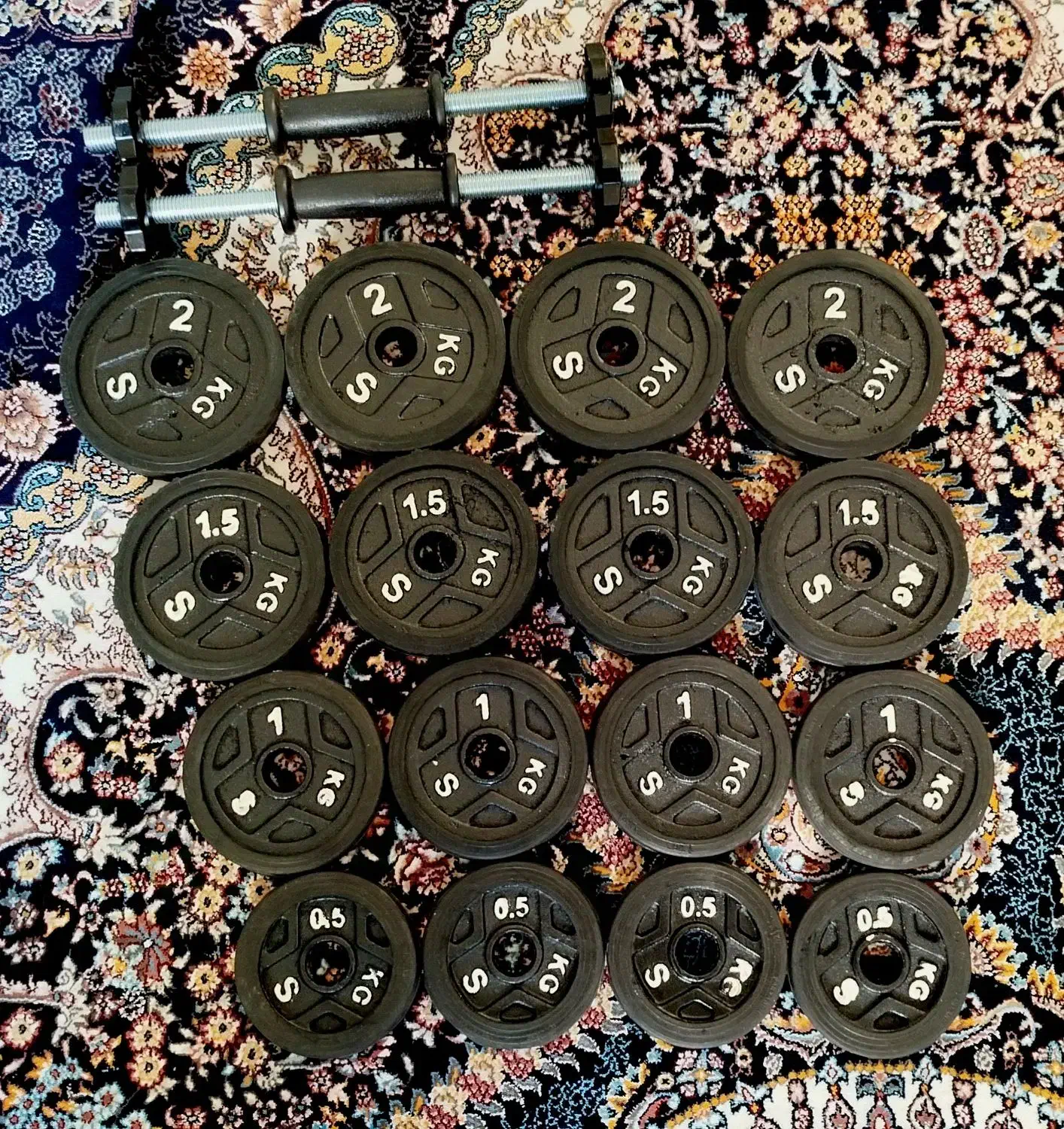 دمبل متغیر جمعا 20 کیلوگرم (اصل) (آکبند نو)|تجهیزات ورزشی|سنندج, |دیوار