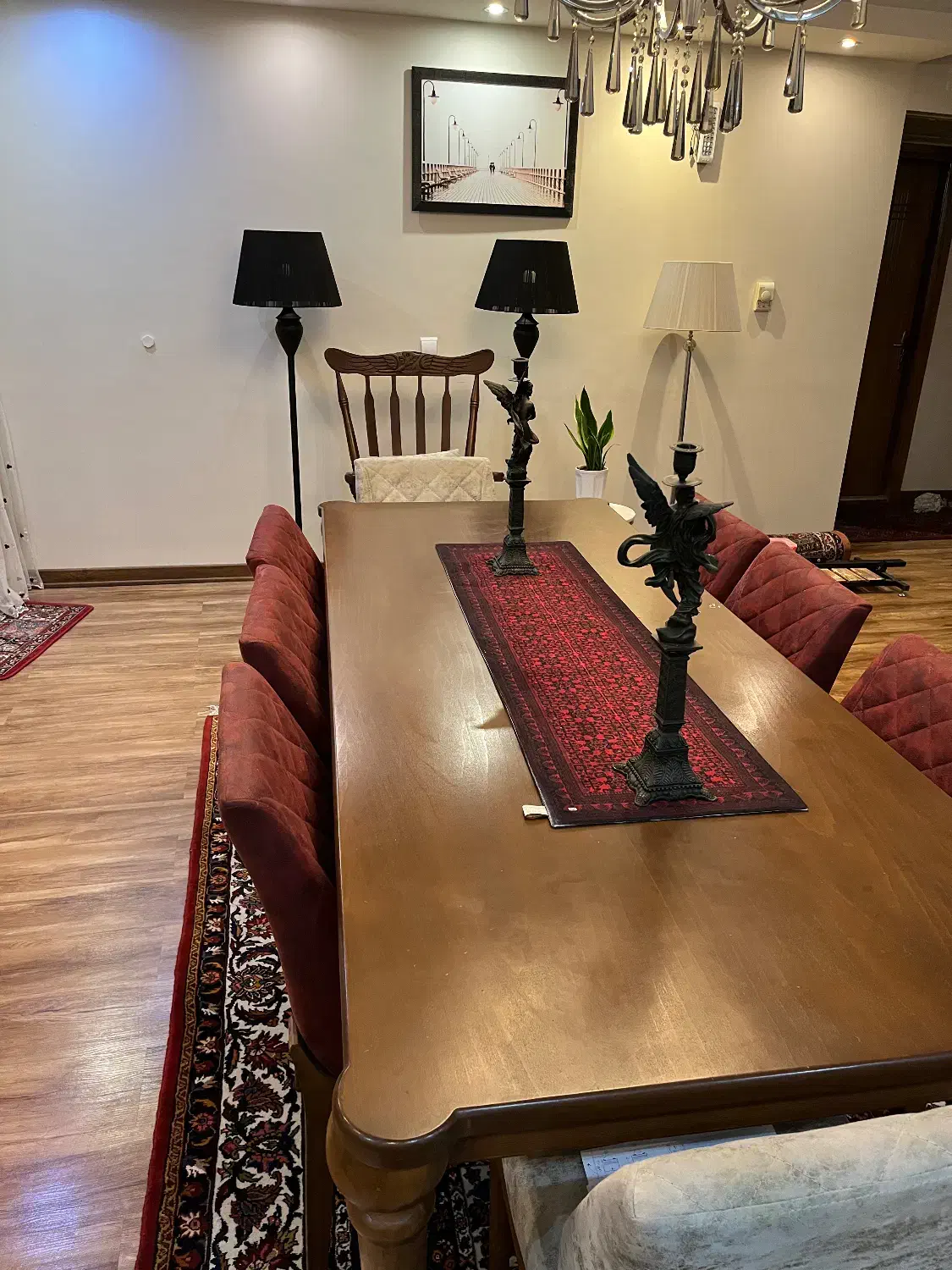 میز غذاخوری ۸ نفره|میز و صندلی غذاخوری|اصفهان, مهرآباد|دیوار