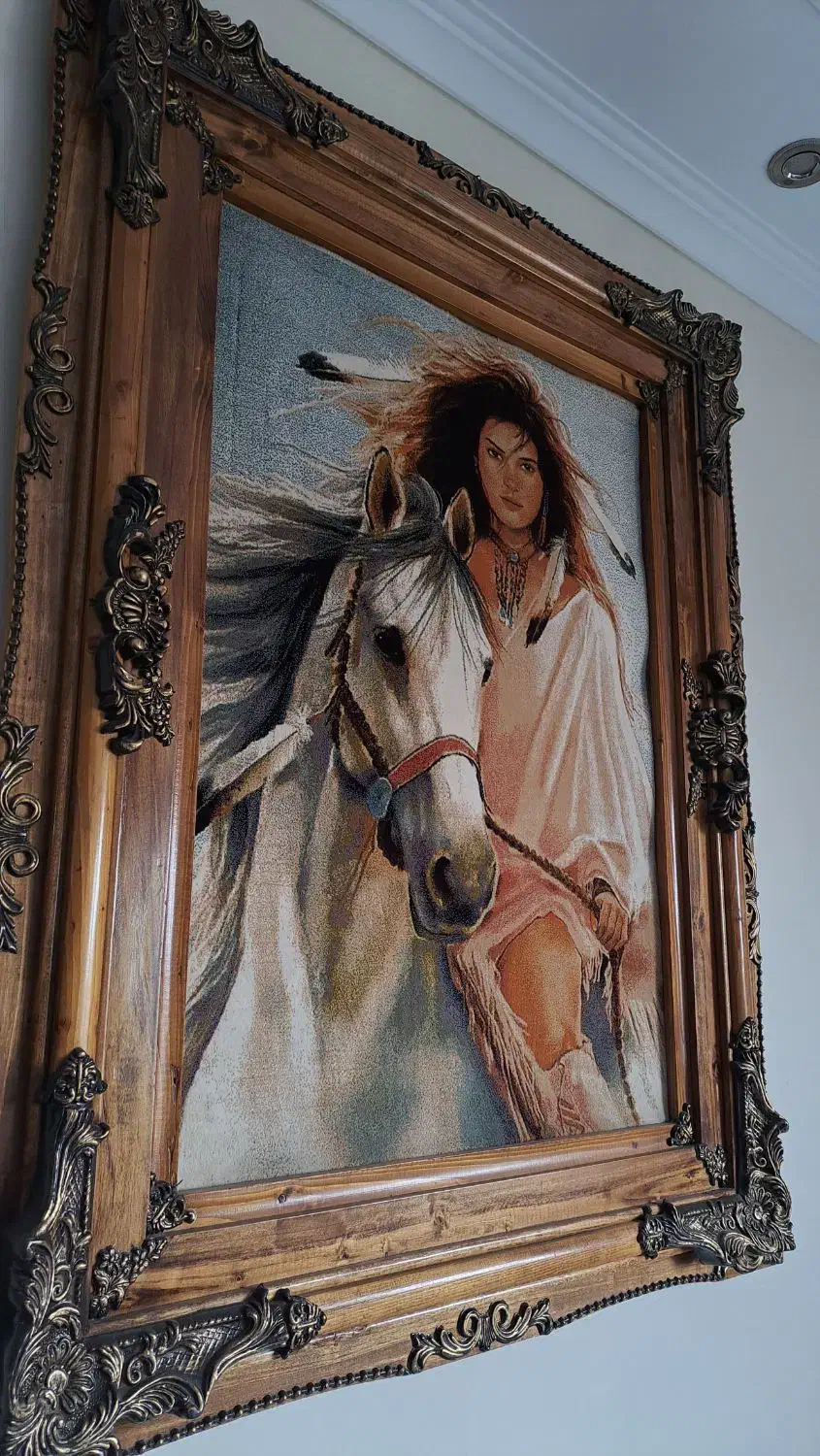 تابلو فرش|تابلو فرش|رودهن, |دیوار