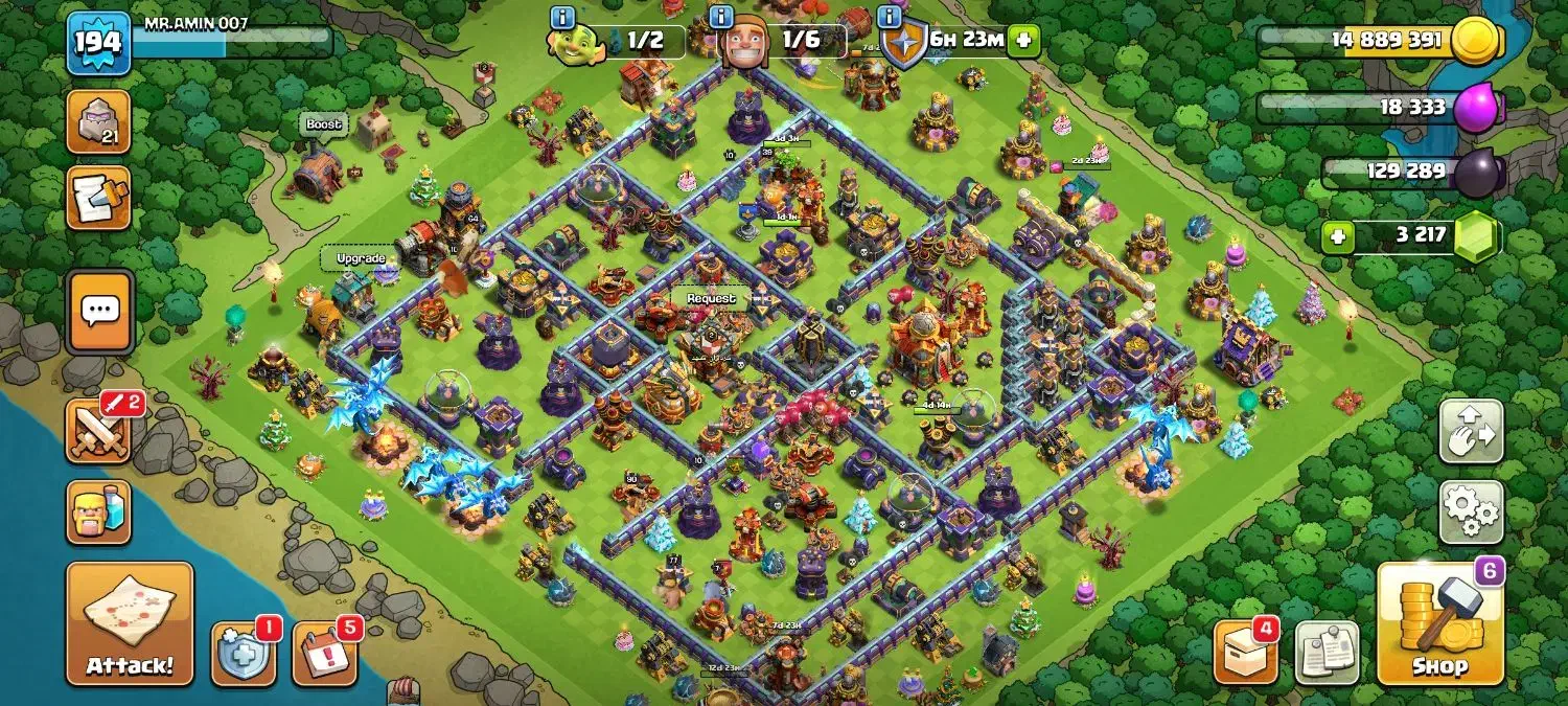 اکانت کلش|کنسول، بازی ویدئویی و آنلاین|مشهد, ایثار|دیوار