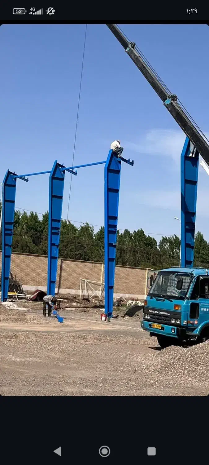 جوشکاری اسکلت ساخت و نصب سوله|خدمات پیشه و مهارت|مشهد, آزادشهر|دیوار