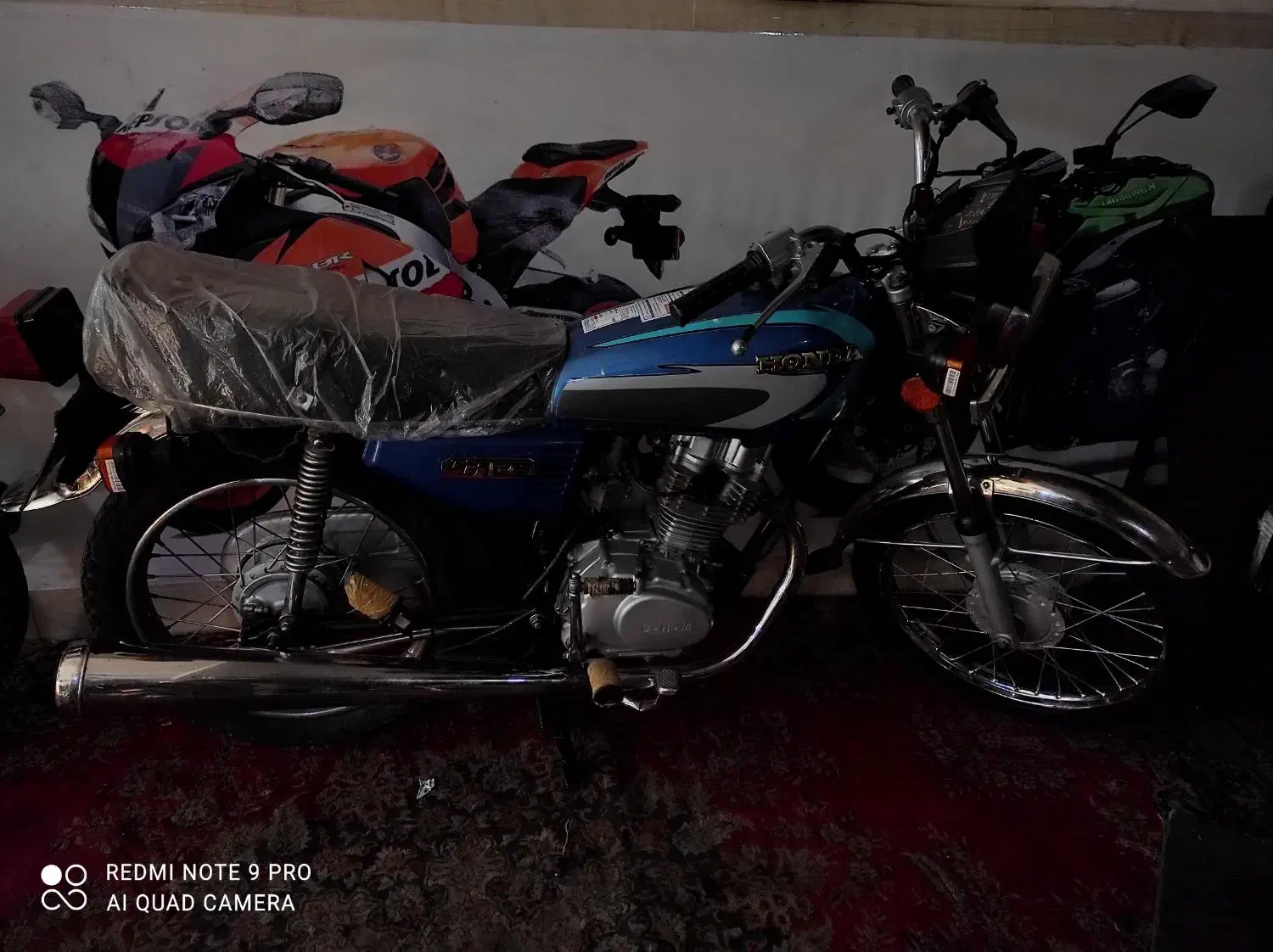 موتور هندا|موتورسیکلت|اسفراین, |دیوار