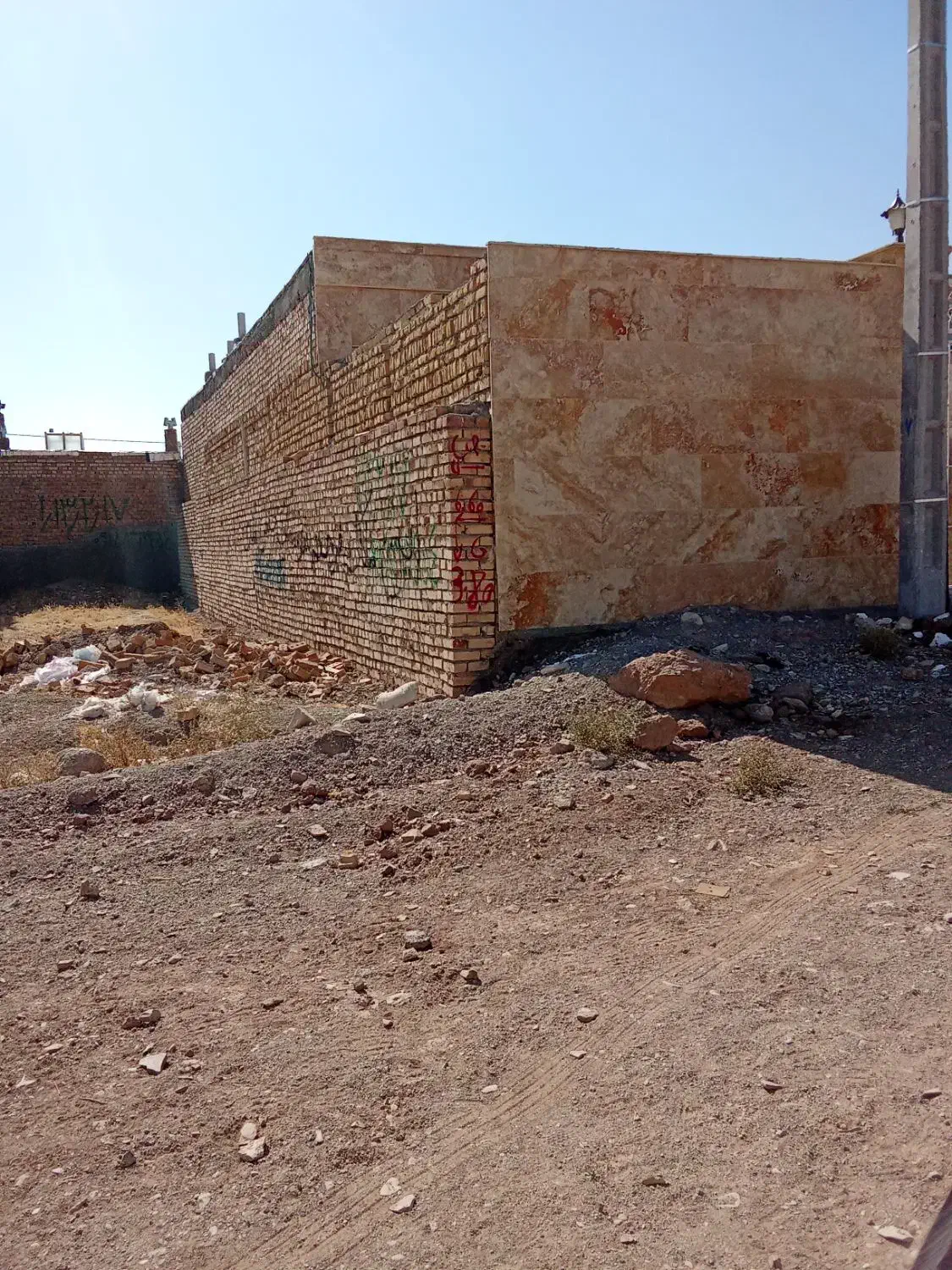 زمین فروشی جنوبی ۱۳۰ متر|فروش زمین و ملک کلنگی|تربتحیدریه, شهرک ولیعصر|دیوار