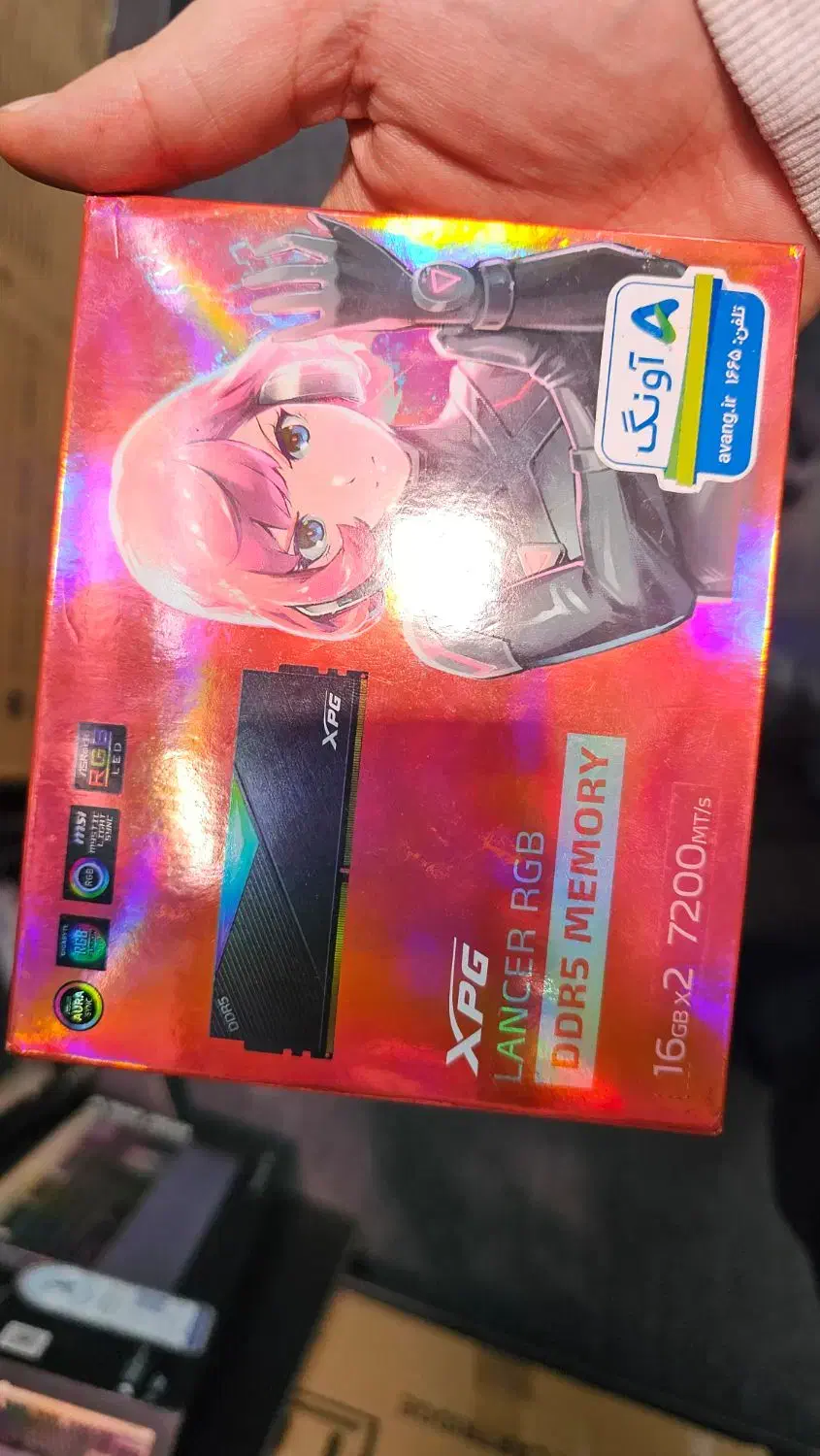 رم کامپیوتر xpg lancer 32G 7200hz|قطعات و لوازم جانبی رایانه|تهران, تهرانپارس غربی|دیوار