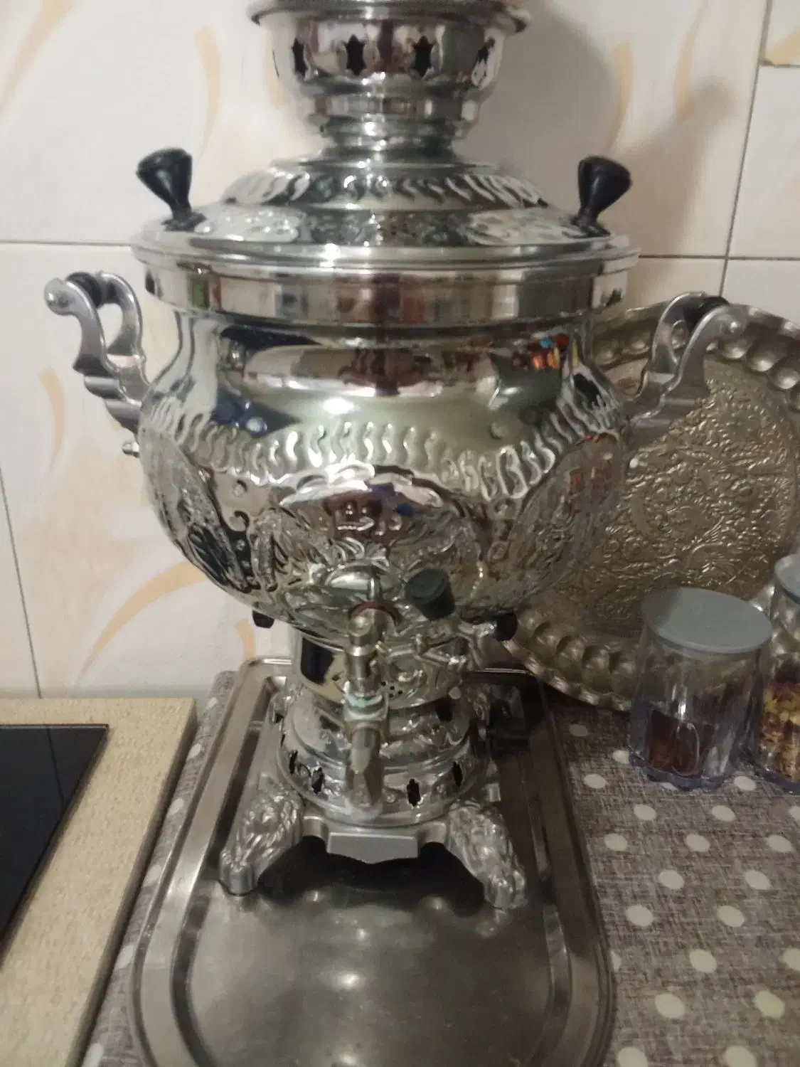 سماور 8لیتری|سماور، چایساز، قهوهساز|نسیمشهر, |دیوار