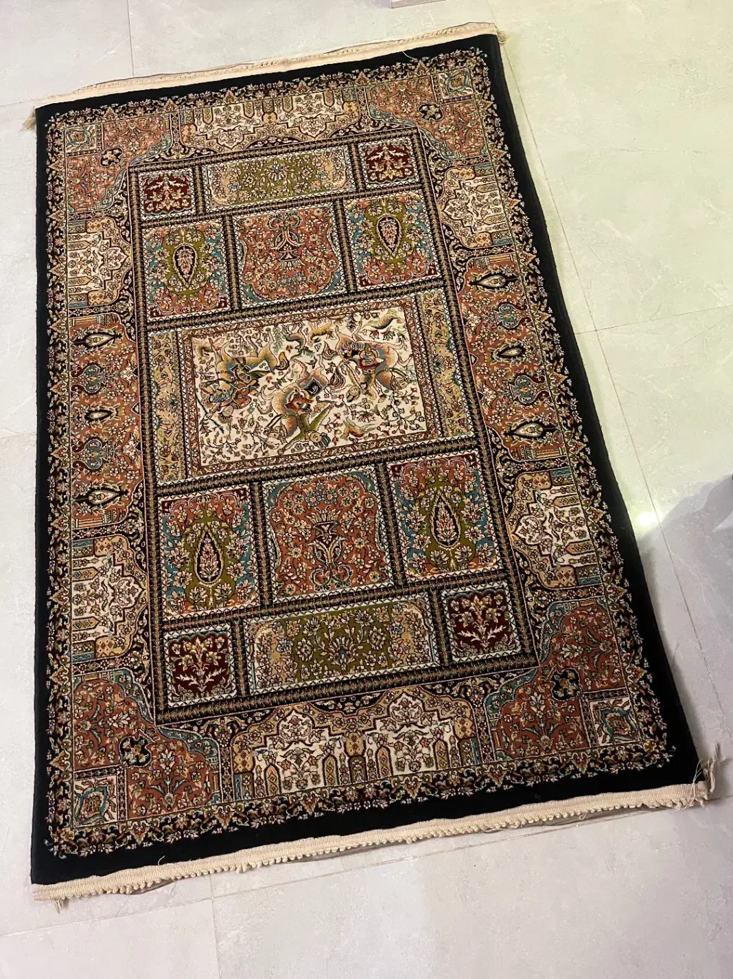 قالیچه|فرش|گرگان, |دیوار