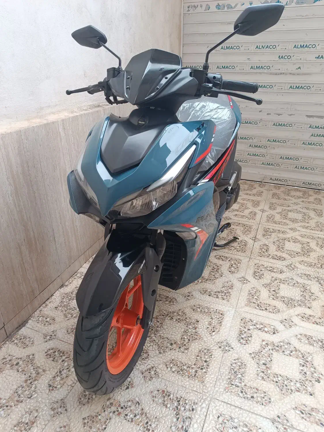 آیروکس ۱۵۵فول کامل گلکسی (نیرو‌موتور)|موتورسیکلت|لنگرود, |دیوار