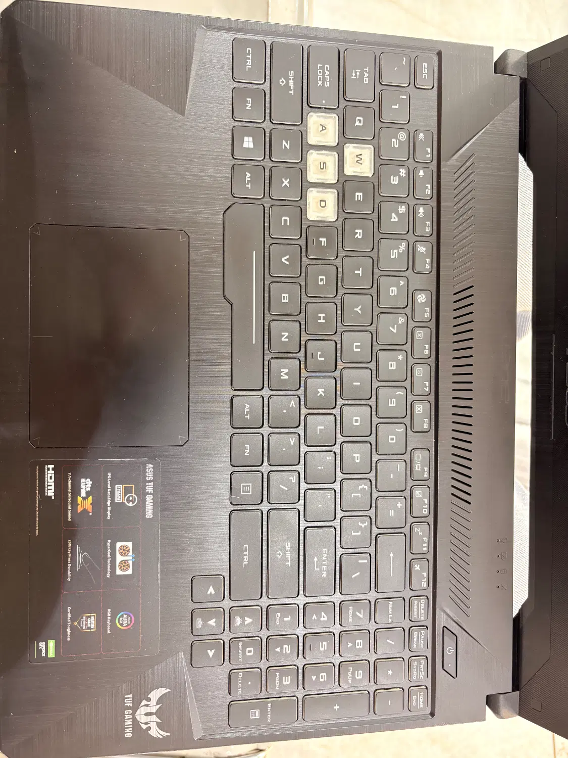 Asus tuf gaming 505du|رایانه همراه|تهران, میرداماد|دیوار