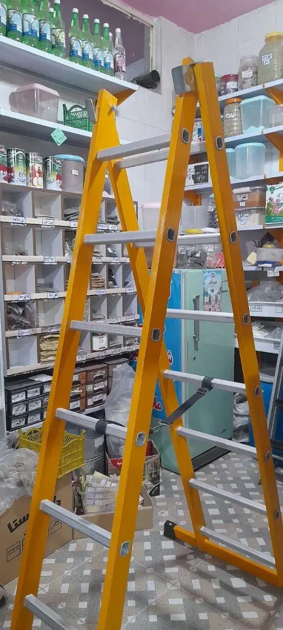 نردبان آلومینیوم(مخابراتی)|ابزارآلات|بجنورد, |دیوار