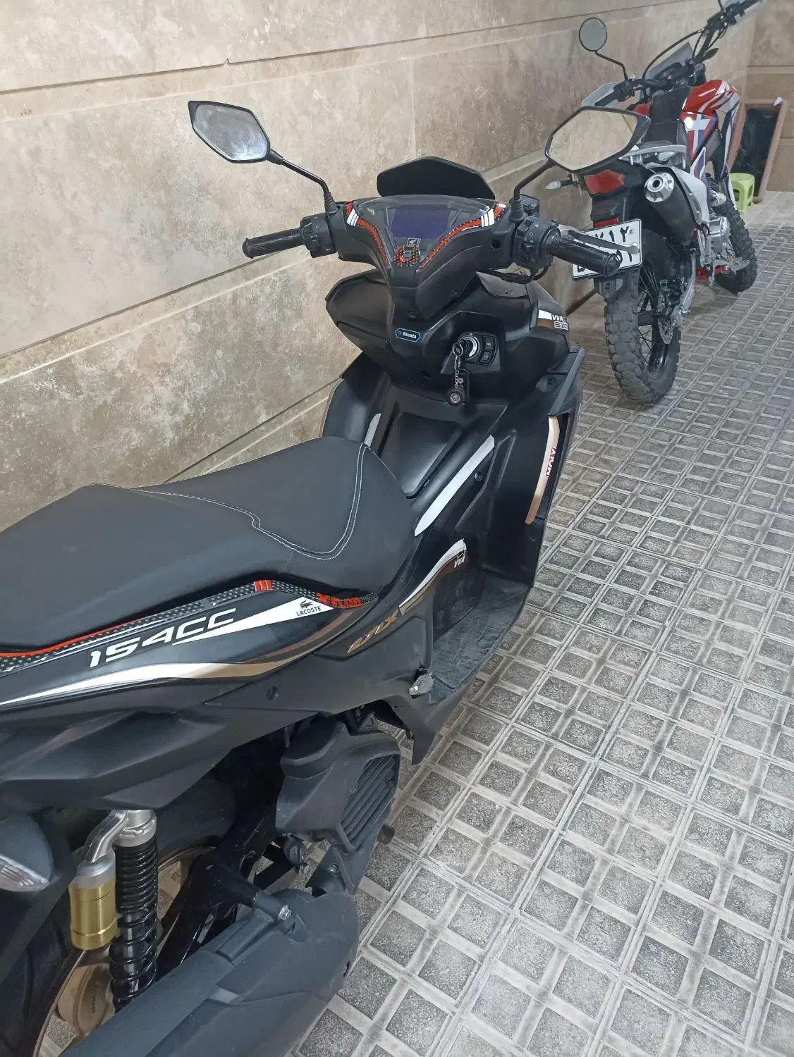 موتورسیکلت بلنتاهندی155CC آیروکس|موتورسیکلت|شیراز, معالی‌آباد|دیوار