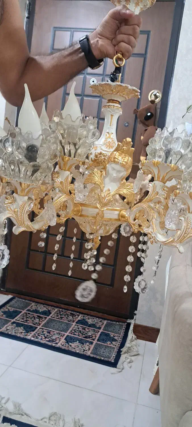 فروش سه عدد لوستر قیمت توافقی|لوستر و چراغ آویز|رامسر, |دیوار