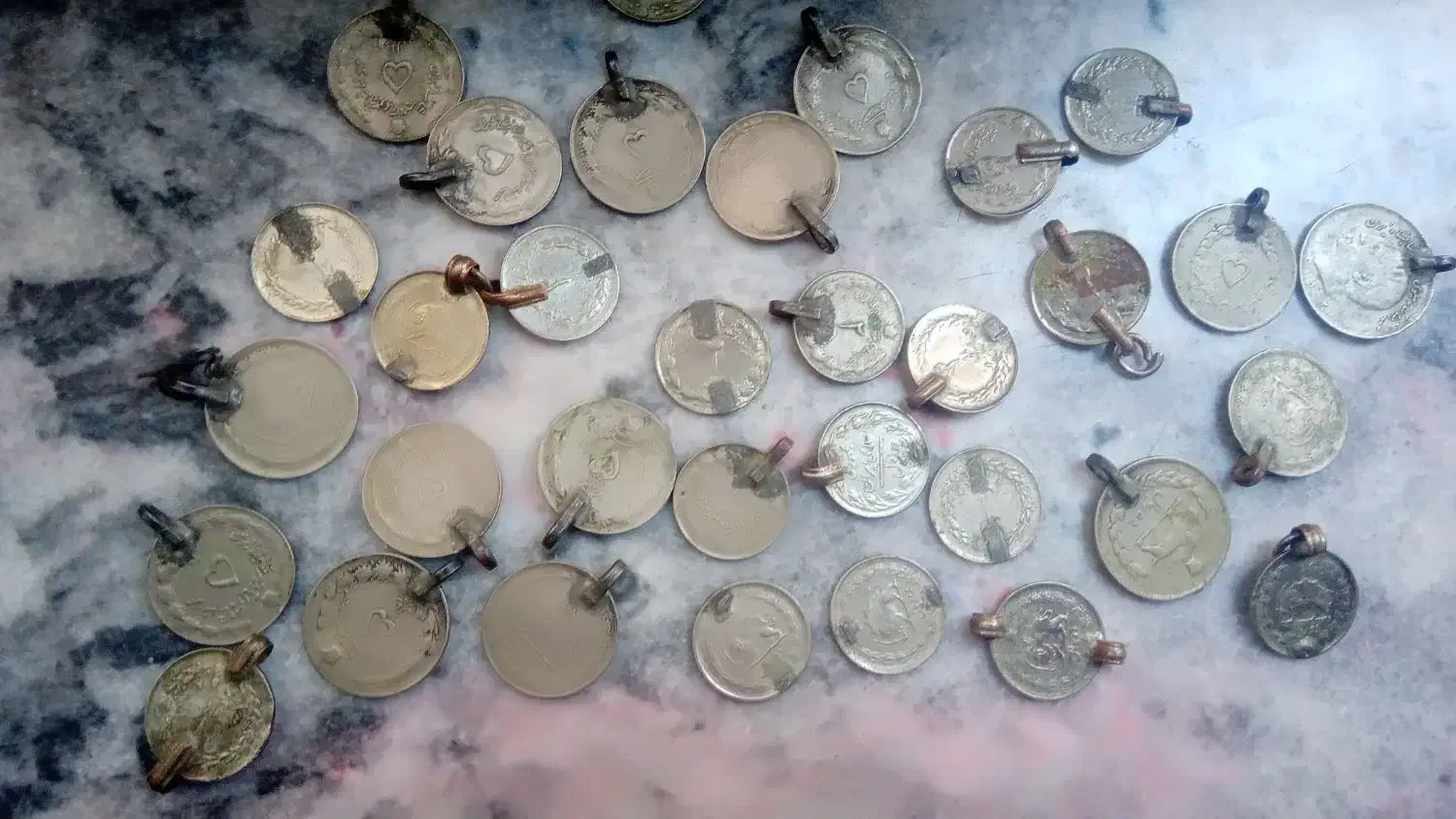 سکه قدیمی|کلکسیون سکه، تمبر، اسکناس|تبریز, |دیوار