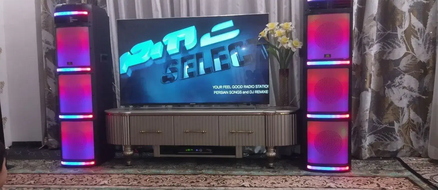 اسپیکر جی بی ال برند معروف|سیستم صوتی خانگی|رباط‌کریم, رباط‌کریم|دیوار