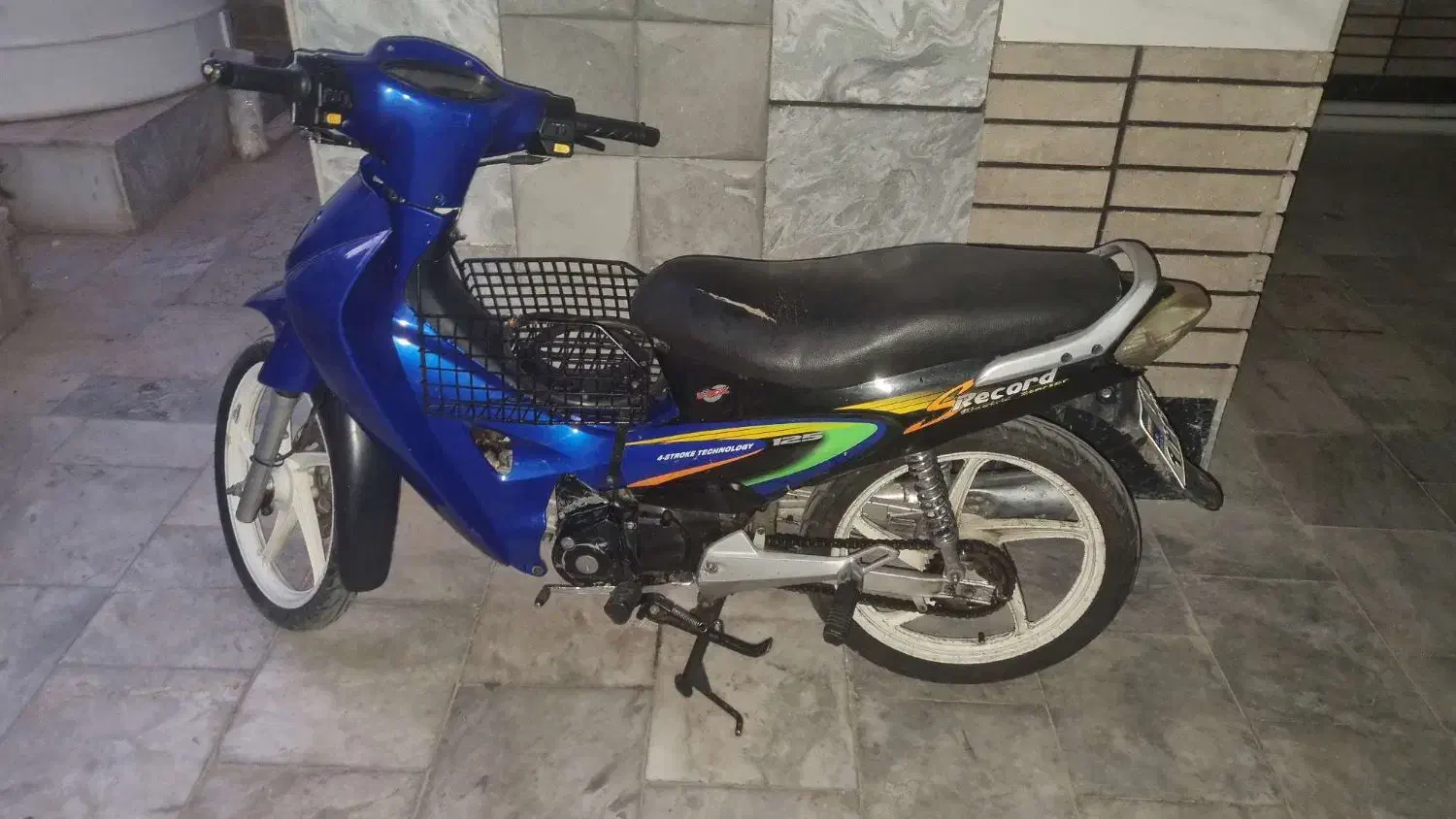 طرح ویو آبی ۱۲۵|موتورسیکلت|رودهن, |دیوار