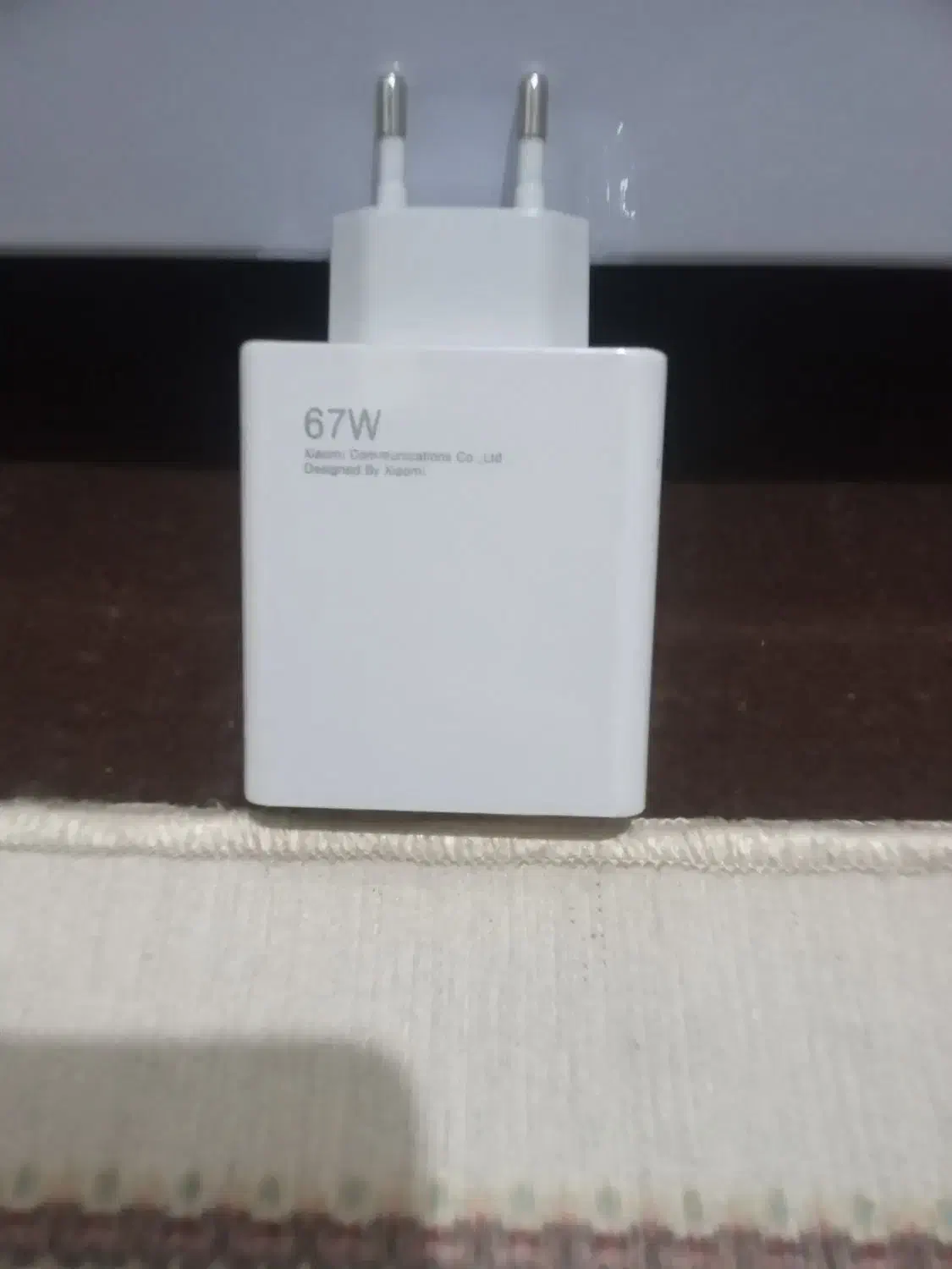 شارژر شیاومی .درحد اصلا یه ماه استفاده نشده|لوازم جانبی موبایل و تبلت|آق قلا, |دیوار