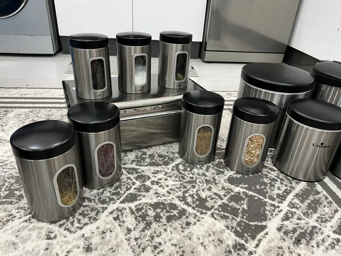 جاحبوباتی استیل یونیک|ظروف نگهدارنده، پلاستیکی، یکبارمصرف|شهریار, شهریار|دیوار