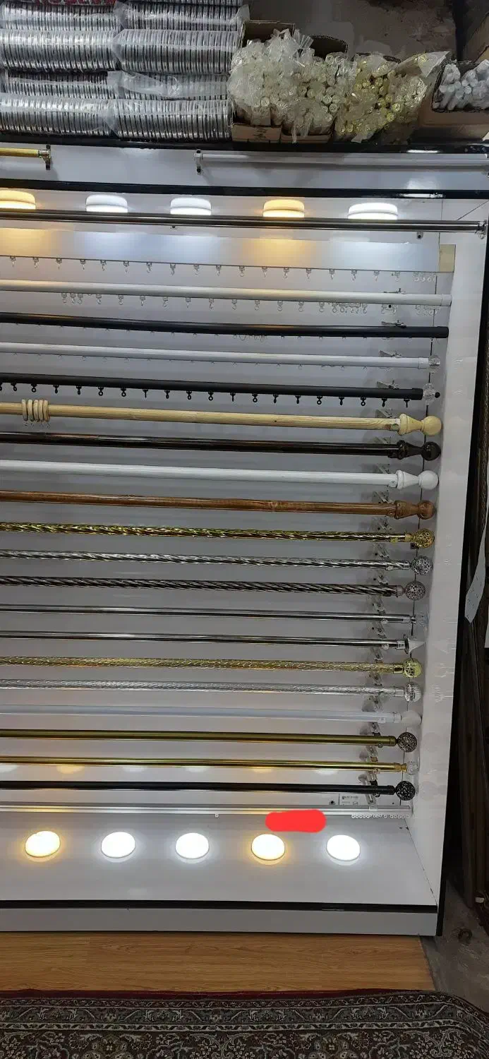 انواع مدل چوب پرده ونصب|پرده، رانر، رومیزی|شیراز, بازار|دیوار