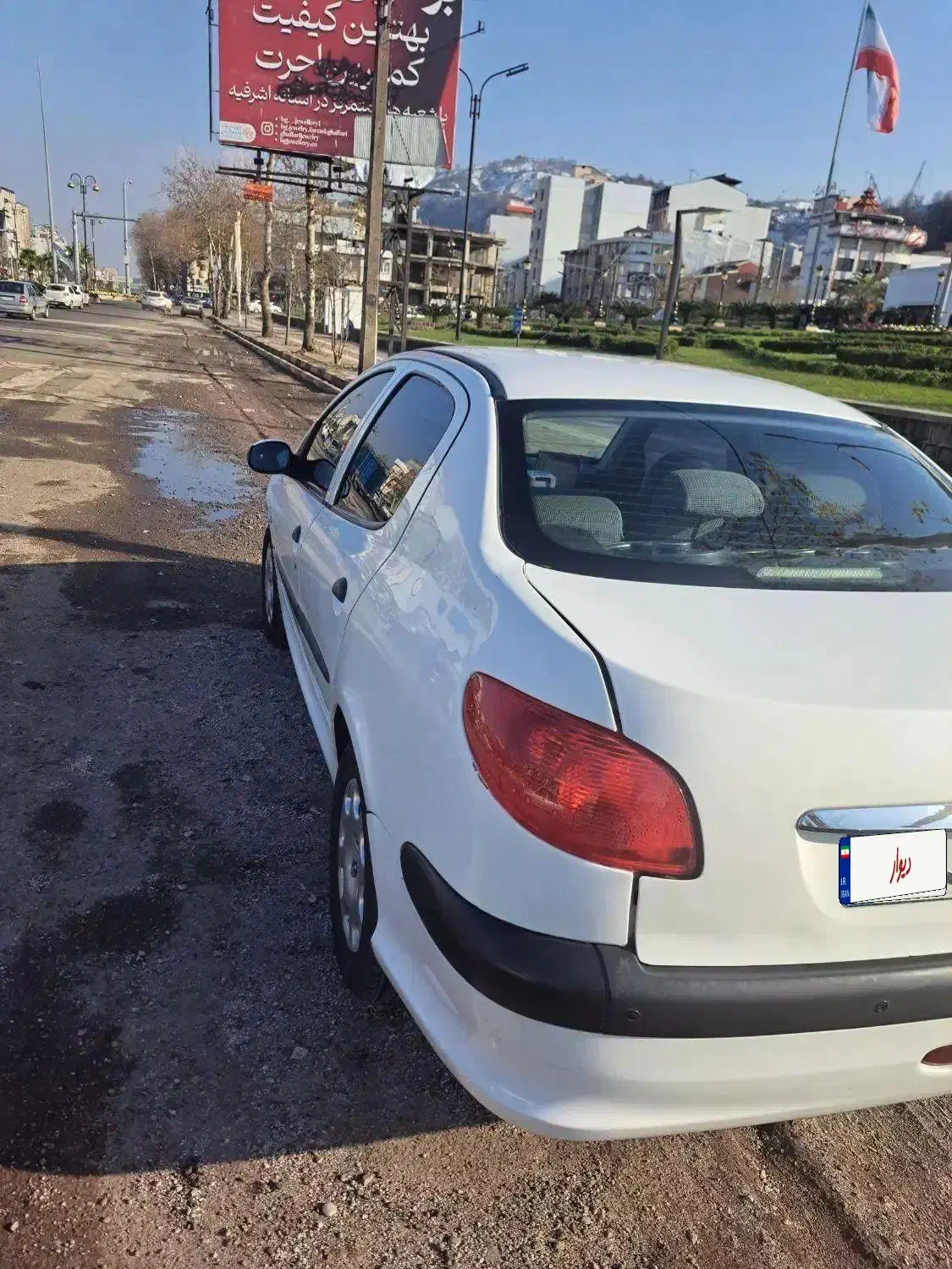 206 sd تمیز و درحد مدل 95|خودرو سواری و وانت|لاهیجان, کوی خزر|دیوار