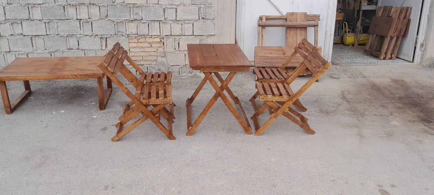 میز و صندلی تاشو|میز و صندلی غذاخوری|برازجان, |دیوار