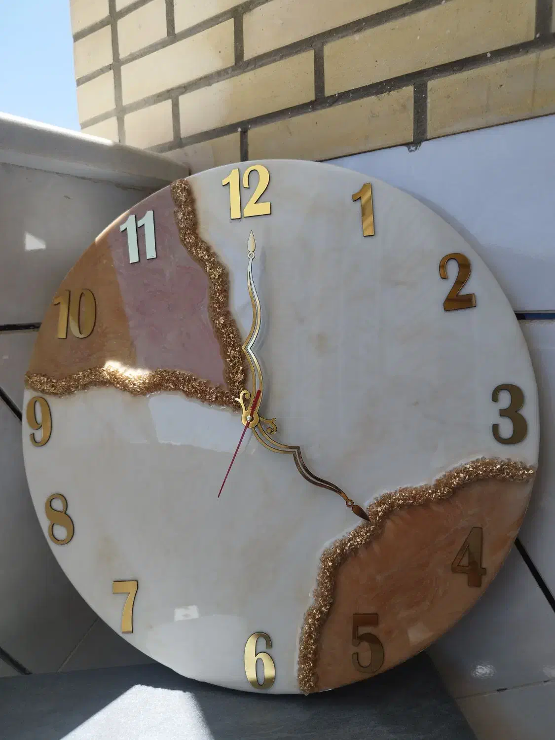 ساعت رزینی|ساعت دیواری و تزئینی|قهدریجان, |دیوار