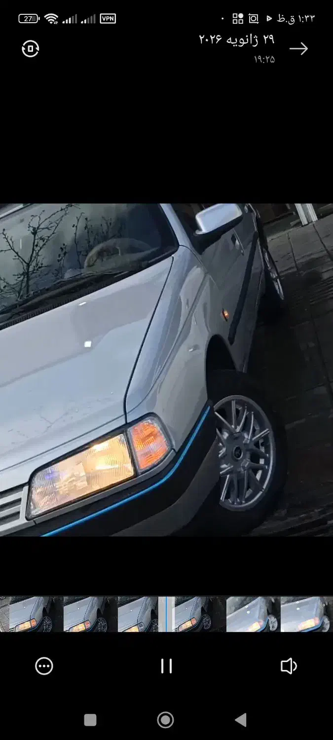 فروش 405 تیوفای خشک90|خودرو سواری و وانت|نقده, |دیوار