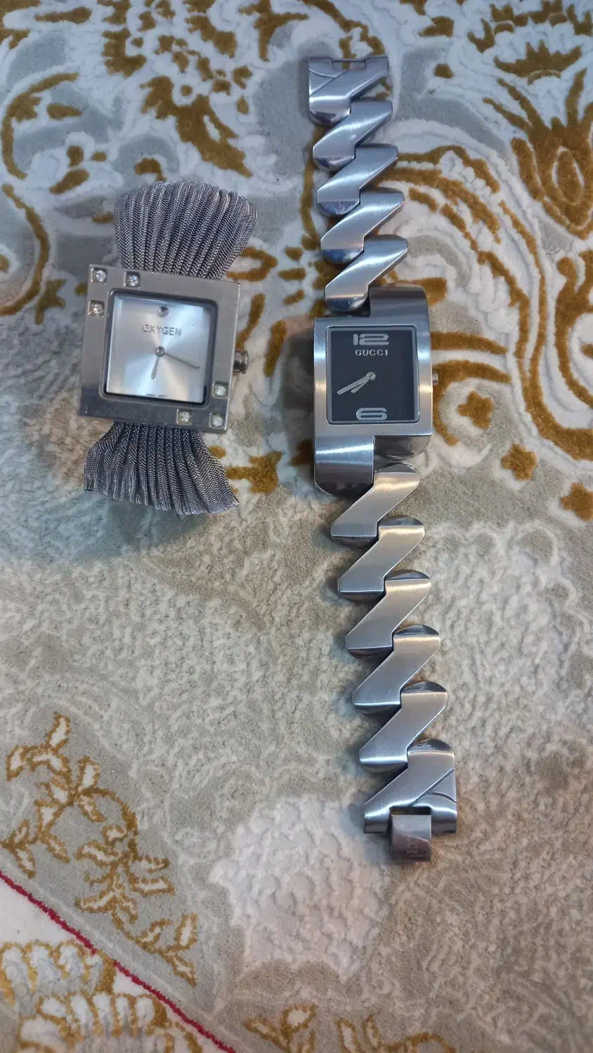 دوعدد ساعت مچی زنان قدیمی|ساعت|کوهسار (البرز), |دیوار