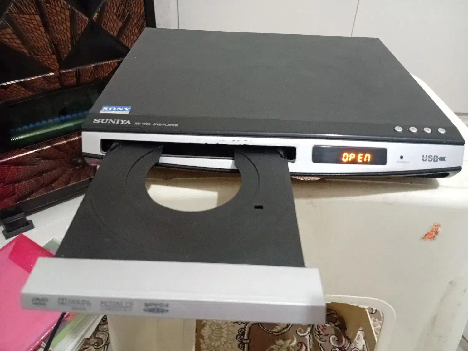 DVD  دی وی دی فلش خور مارک سانیا|پخش‌کننده DVD و ویدیو|اراک, |دیوار