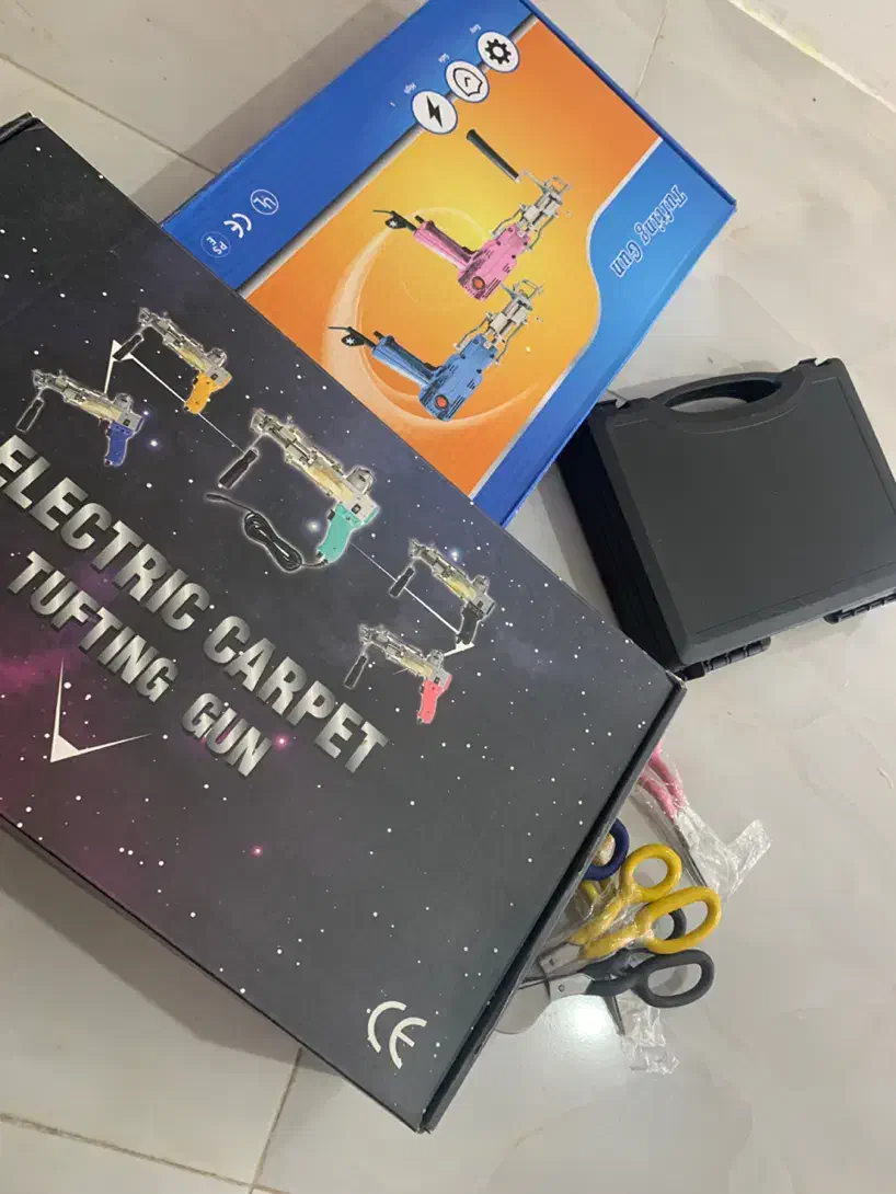 دستگاه تافتینگ فرشبافی پایل بلند ۳ و ۴ سانتی|لوازم خیاطی و بافتنی|نور, |دیوار