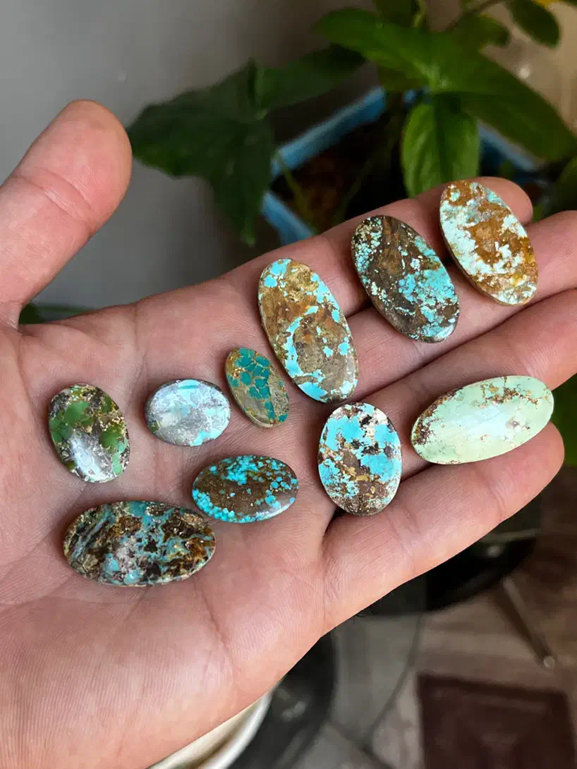 ۱۰ عدد سنگ طبیعی|جواهرات|دهلران, |دیوار